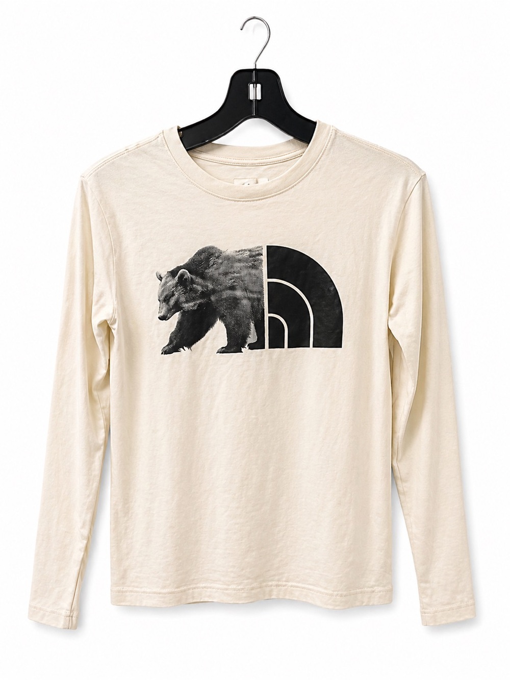 The North Face Bear Half Dome Graphic Long Sleeve Tee NWOT